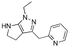 Pyrrolo[2,3-c]pyrazole, 1-ethyl-1,4,5,6-tetrahydro-3-(2-pyridinylmethyl)- (9ci) Structure,641592-92-9Structure