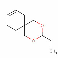 3-Ethyl-2,4-dioxaspiro[5.5]undec-8-ene Structure,64165-57-7Structure