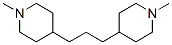 4,4-Trimethylenebis(1-methylpiperidine) Structure,64168-11-2Structure