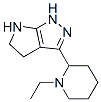 (9CI)-3-(1-乙基-2-哌啶基)-1,4,5,6-四氢-吡咯并[2,3-c]吡唑结构式_641991-62-0结构式