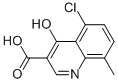 5-Chloro-4-hydroxy-8-methylquinoline-3-carboxylic acid Structure,641993-09-1Structure