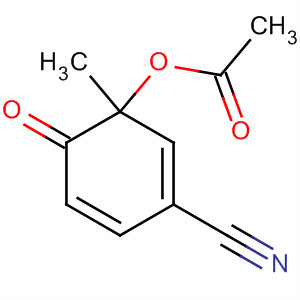 3-氰基-1-甲基-6-氧代-2,4-环己二烯基乙酸酯结构式_64248-41-5结构式