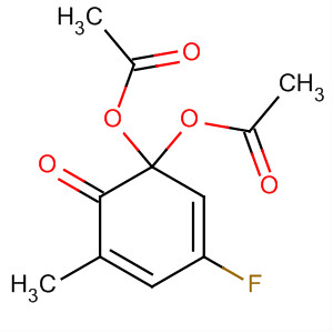 3-Fluoro-5-methyl-6-oxo-2,4-cyclohexadienylidenediacetate Structure,64248-47-1Structure