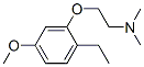 Ethanamine, 2-(2-ethyl-5-methoxyphenoxy)-n,n-dimethyl-(9ci) Structure,642494-83-5Structure