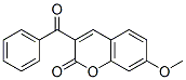 3-苯甲酰基-7-甲氧基香豆素结构式_64267-12-5结构式