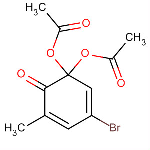 3-Bromo-5-methyl-6-oxo-2,4-cyclohexadienylidenediacetate Structure,64274-94-8Structure