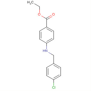 Ethyl 4-(4-chlorobenzylamino)-benzoate Structure,64288-19-3Structure