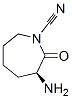 2H-azepin-2-one, 3-amino-1-cyanohexahydro-, (3s)-(9ci) Structure,643047-05-6Structure