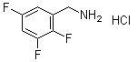 2,3,5-Trifluorobenzylamine hcl Structure,643088-06-6Structure