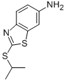 2-[(1-Methylethyl)thio]-6-benzothiazolamine Structure,64350-93-2Structure