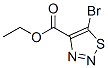 5-Bromo-1,2,3-thiadiazole-4-carboxylic acid ethyl ester Structure,6439-91-4Structure