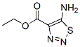 Ethyl 5-amino-1,2,3-thiadiazole-4-carboxylate Structure,6440-02-4Structure