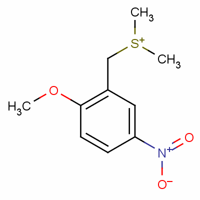 (2-Methoxy-5-nitrobenzyl)dimethylsulphonium bromide Structure,64415-08-3Structure