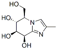 Imidazo[1,2-a]pyridine-6,7,8-triol, 5,6,7,8-tetrahydro-5-(hydroxymethyl)-2-methyl-, (5r,6r,7s,8r)-(9ci) Structure,644965-55-9Structure