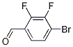 4-Bromo-2,3-difluorobenzaldehyde Structure,644985-24-0Structure