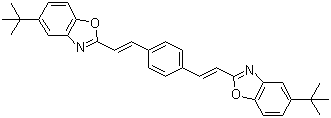 5-Tert-butyl-2-(2-(4-(2-(5-tert-butylbenzoxazol-2-yl)vinyl)phenyl)vinyl)benzoxazole Structure,64506-22-5Structure