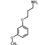 3-(3-Methoxyphenoxy)-1-propanamine Structure,6451-26-9Structure