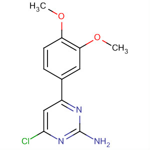 4-Chloro-6-(3,4-dimethoxyphenyl)-2-pyrimidinamine Structure,645401-60-1Structure