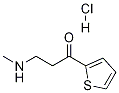 3-(甲基氨基)-1-(2-噻吩)-1-丙酮盐酸盐结构式_645411-16-1结构式