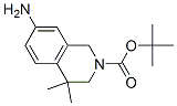 7-氨基-4,4-二甲基-3,4-二氢异喹啉-2(1H)-甲酸叔丁酯结构式_645418-66-2结构式