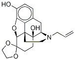 (5alpha)-4,5-环氧-3,14-二羟基-17-(2-丙烯基)-吗喃-6-酮环1,2-乙二基缩醛结构式_646032-89-5结构式