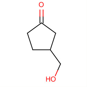 3-(Hydroxymethyl)cyclopentanone Structure,64646-09-9Structure