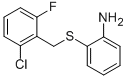 2-[(2-氯-6-氟苄基)硫代]苯胺结构式_646989-63-1结构式