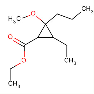 (9ci)-3-乙基-2-甲氧基-2-丙基-环丙烷羧酸乙酯结构式_647836-52-0结构式