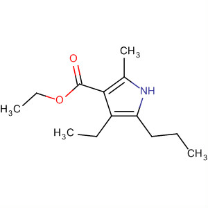 (9ci)-4-乙基-2-甲基-5-丙基-1H-吡咯-3-羧酸乙酯结构式_647836-66-6结构式
