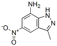 3-Methyl-5-nitro-1H-indazol-7-amine Structure,647853-25-6Structure