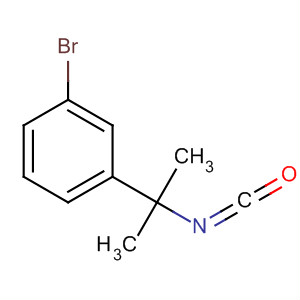 1-Bromo-3-(2-isocyanatopropan-2-yl)benzene Structure,64798-50-1Structure