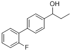 1-(2-Fluoro[1,1-biphenyl]-4-yl)propan-1-ol Structure,64820-95-7Structure