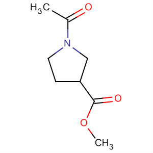 (3s)-(9ci)-1-乙酰基-3-吡咯烷羧酸甲酯结构式_648413-65-4结构式