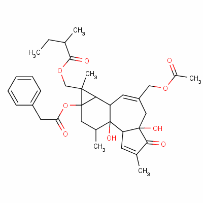 烛脂毒素 A结构式_64854-99-5结构式