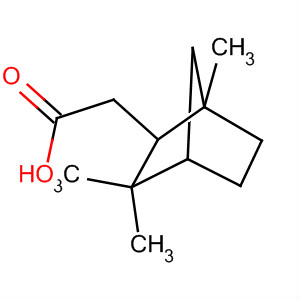 (9ci)-1,3,3-三甲基-双环[2.2.1]庚烷-2-乙酸结构式_648894-38-6结构式