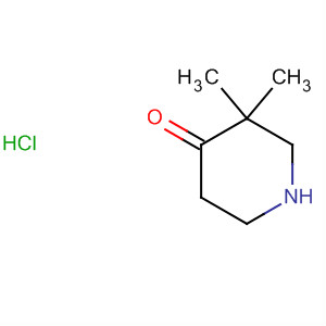 3,3-二甲基哌啶-4-酮盐酸盐结构式_648921-37-3结构式