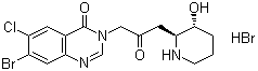 Halofuginone hydrobromide Structure,64924-67-0Structure