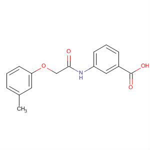 3-(2-(M-tolyloxy)acetamido)benzoic acid Structure,649773-91-1Structure