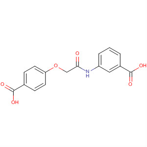 3-[[2-(4-Carboxyphenoxy)acetyl]amino]benzoic acid Structure,649773-97-7Structure