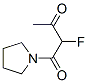 (9CI)-1-(2-氟-1,3-二氧代丁基)-吡咯烷结构式_650602-45-2结构式