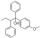 1-(4-Methoxyphenyl)-1,2-diphenylbutan-1-ol Structure,650624-50-3Structure