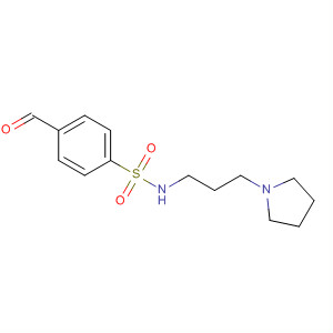 4-Formyl-n-[3-(1-pyrrolidinyl)propyl]benzenesulfonamide Structure,650629-09-7Structure