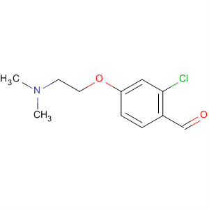 2-Chloro-4-[2-(dimethylamino)ethoxy]benzaldehyde Structure,650629-11-1Structure