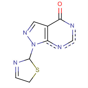 1,5-二氢-1-(2-噻唑)-4H-吡唑并[3,4-d]嘧啶-4-酮结构式_650638-03-2结构式