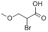 2-Bromo-3-methoxypropionic acid Structure,65090-78-0Structure