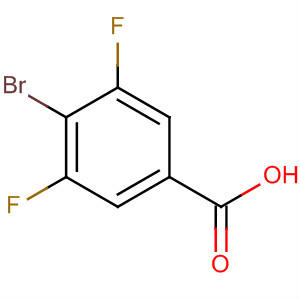 4-Bromo-3,5-difluorobenzoicacid Structure,651027-00-8Structure