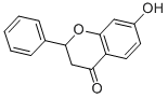 7-Hydroxy-2-phenyl-4-chromanone Structure,6515-36-2Structure