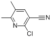 2-Chloro-3-cyano-5,6-dimethylpyridine Structure,65176-93-4Structure