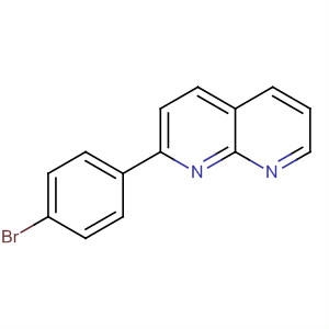 2-(4-Bromophenyl)-1,8-naphthyridine Structure,65182-59-4Structure