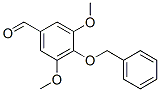 4-(Benzyloxy)-3,5-dimethoxybenzaldehyde Structure,6527-32-8Structure